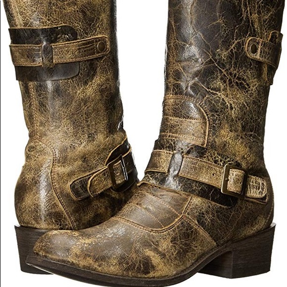 Five Worlds by Cordani Shoes - Fabulous Distressed Leather Boots👢Never worn!